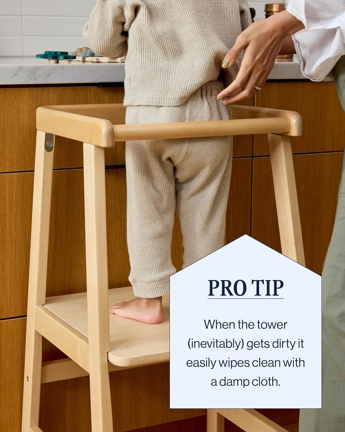 Adjustable Toddler Kitchen Helper Tower