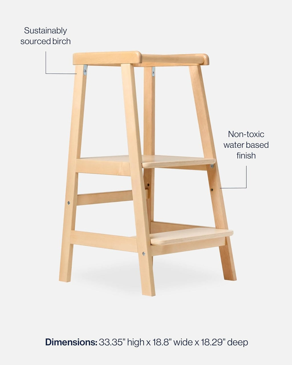 Adjustable Toddler Kitchen Helper Tower