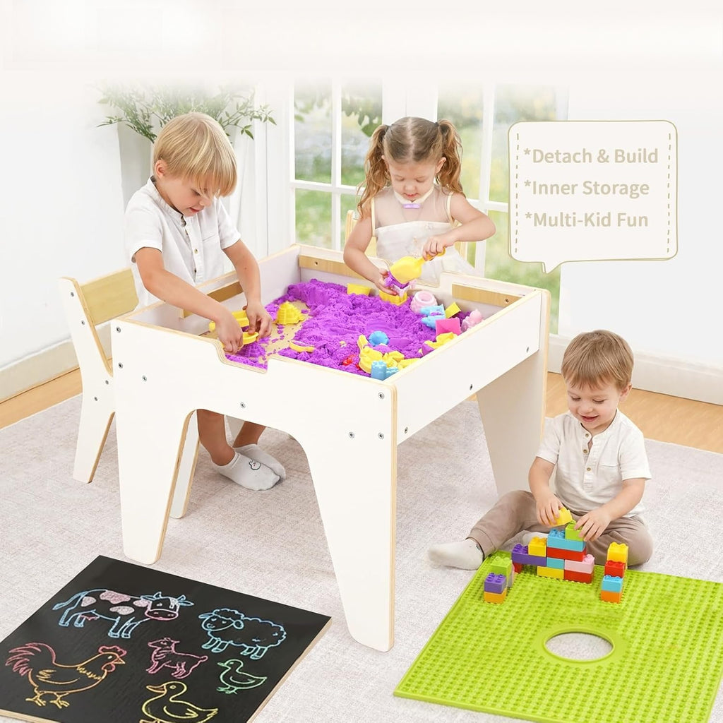 4‑in‑1 Toddler Activity Table Chair Set