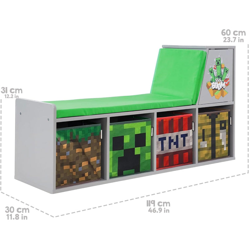 Licensed Themed Wooden Storage Bench