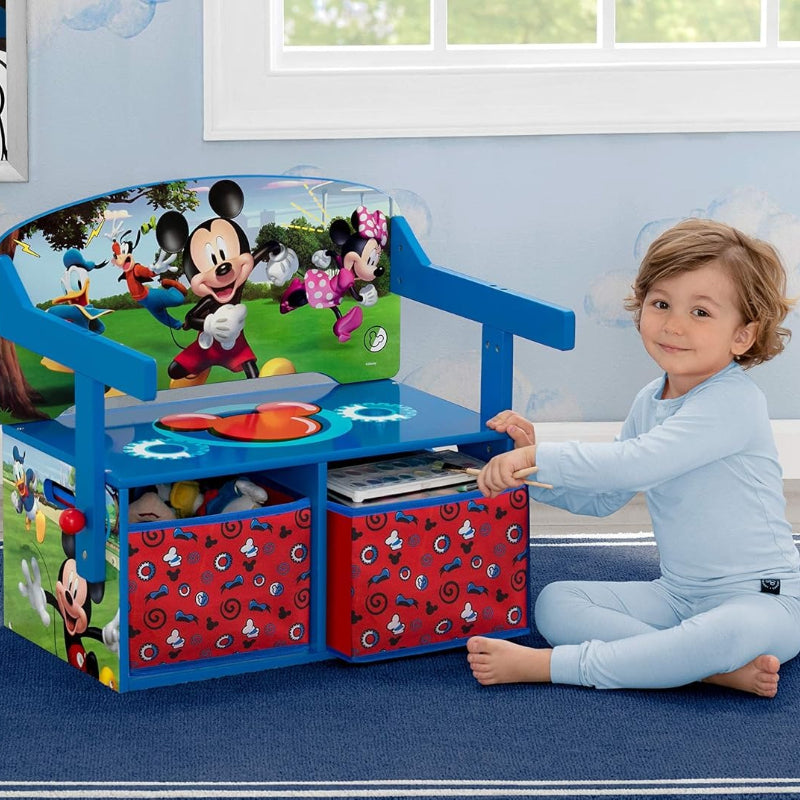 Mickey Mouse Convertible Kids Activity Bench