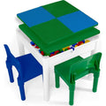 Blue‑Green 5‑in‑1 Kids Activity Table Set