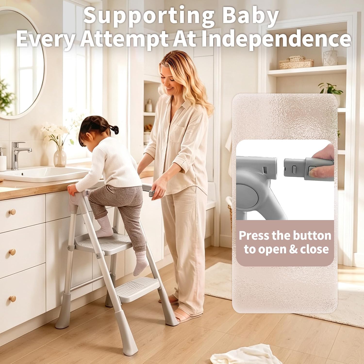 Foldable Kids Kitchen Helper Tower