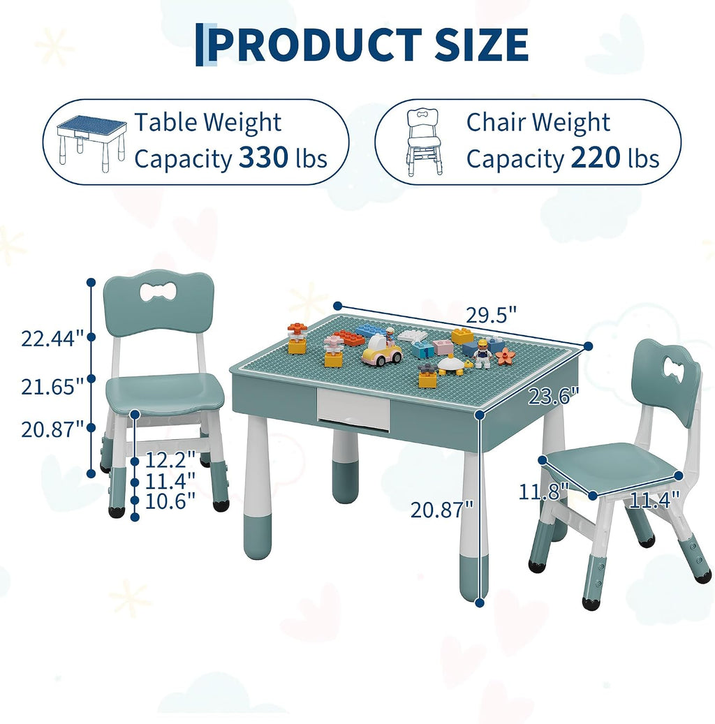 4‑in‑1 Kids Activity Table Chair Set