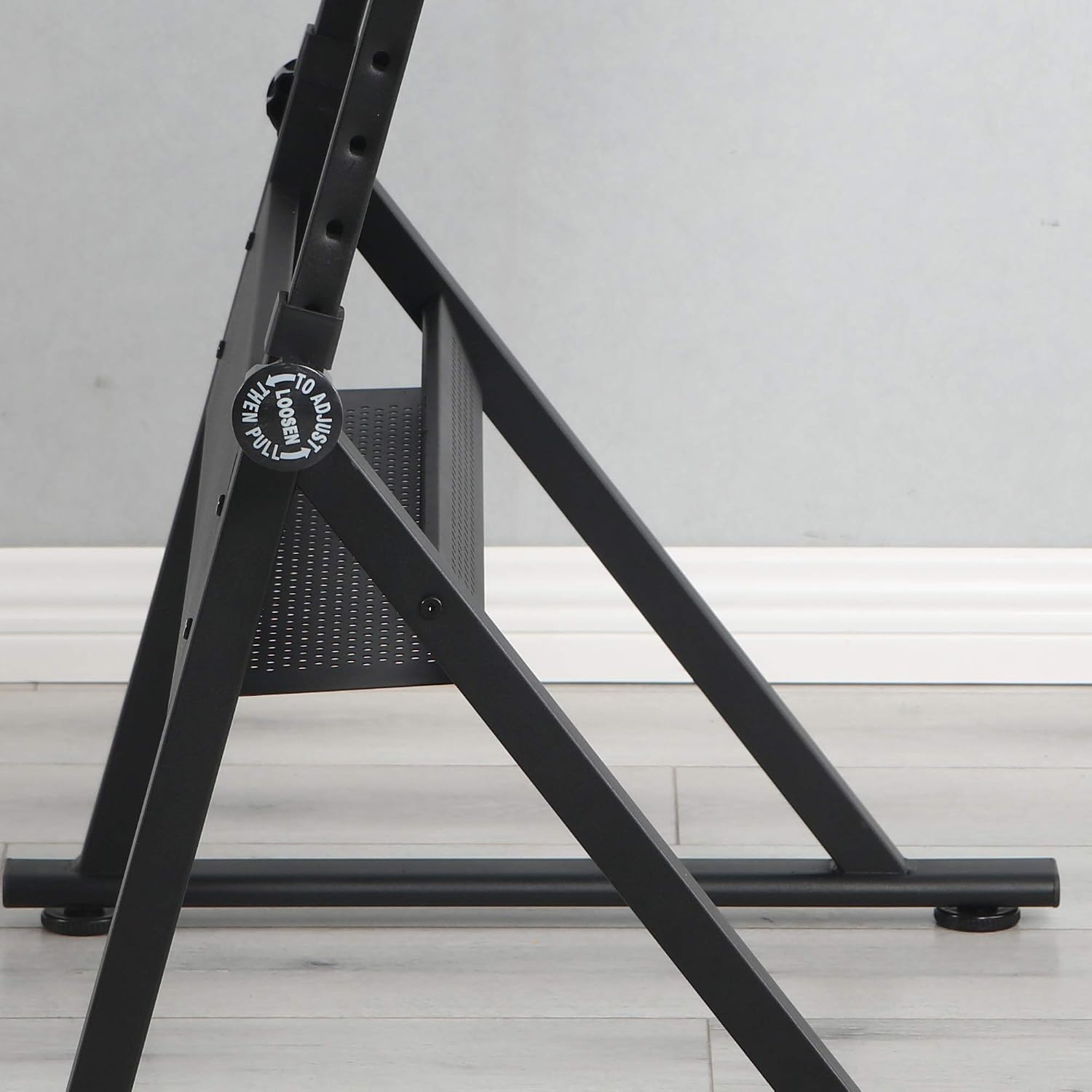 Black Glass‑Top Adjustable Art Drafting Table