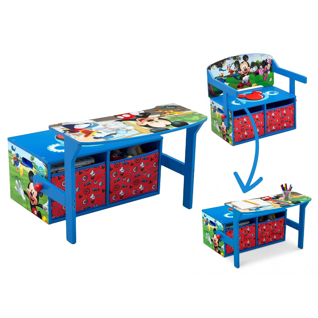 Mickey Mouse Convertible Kids Activity Bench