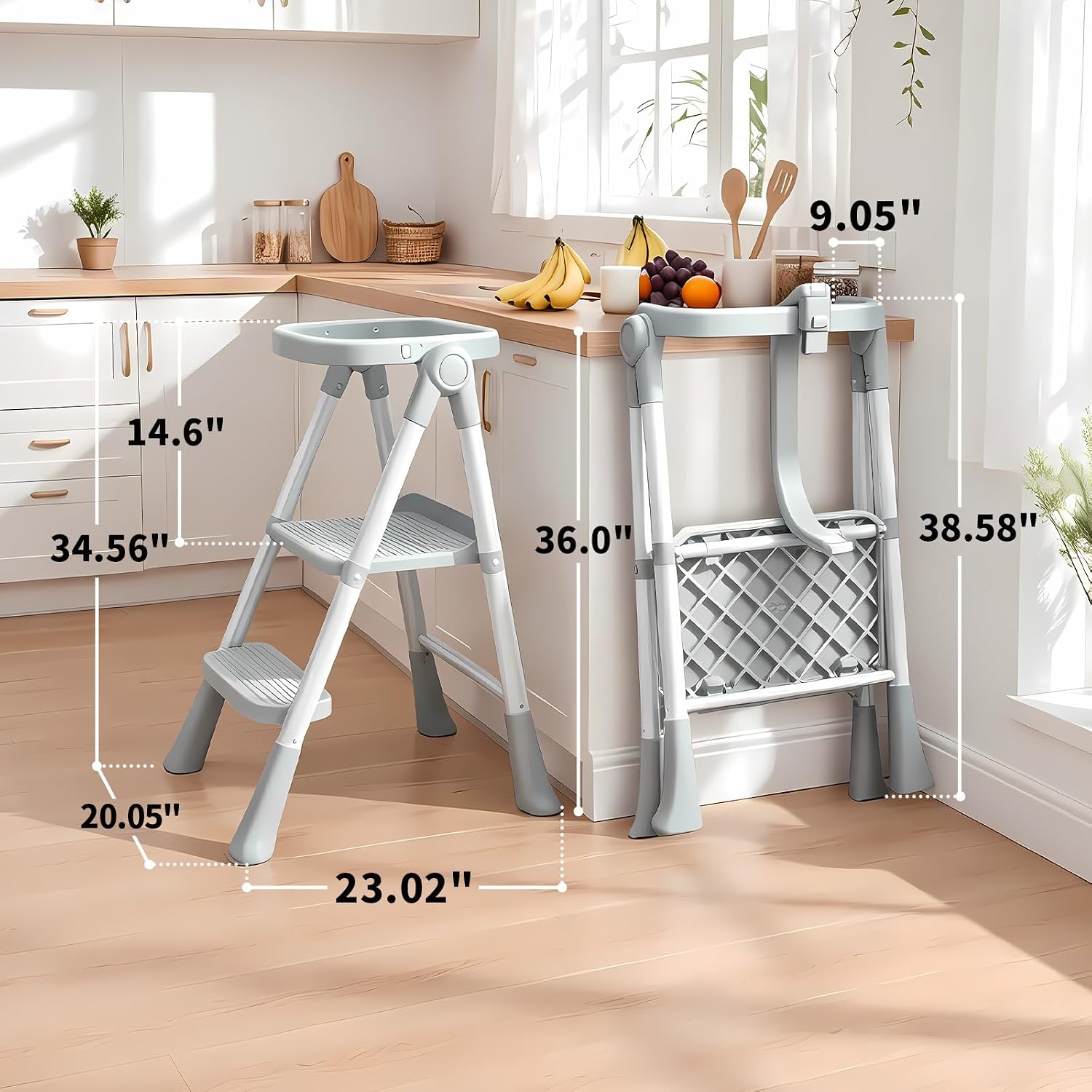 Foldable Kids Kitchen Helper Tower