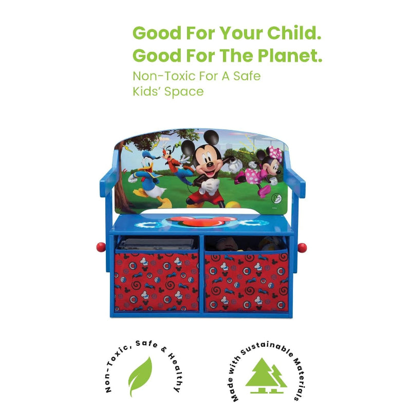 Mickey Mouse Convertible Kids Activity Bench