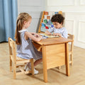 Solid Wood Kids Table & Chair Set