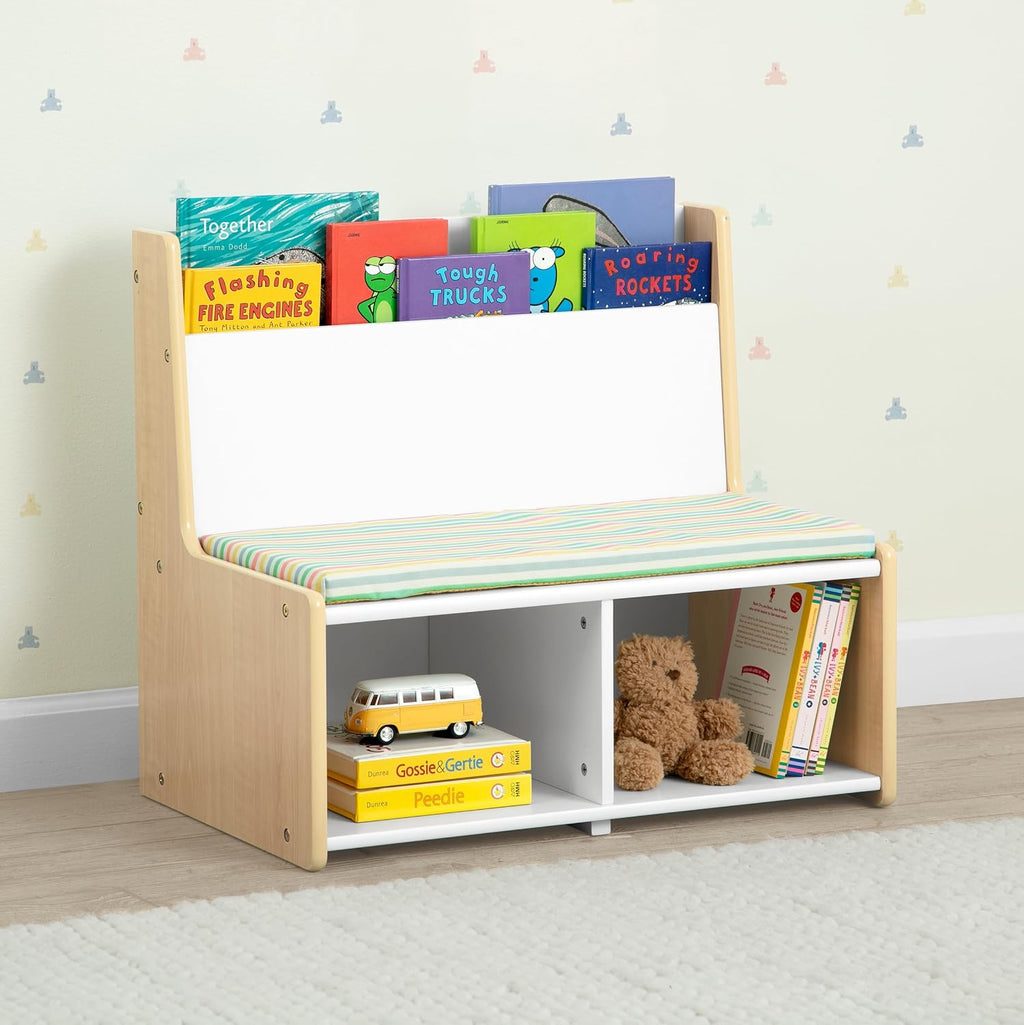 Pastel Kids Padded Reading Nook Bench