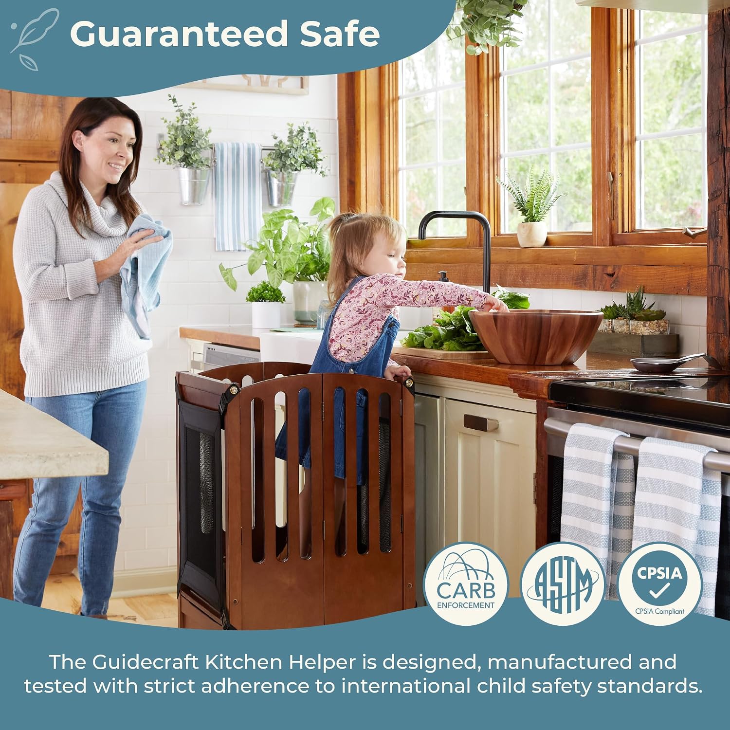 Foldable Wooden Toddler Learning Tower