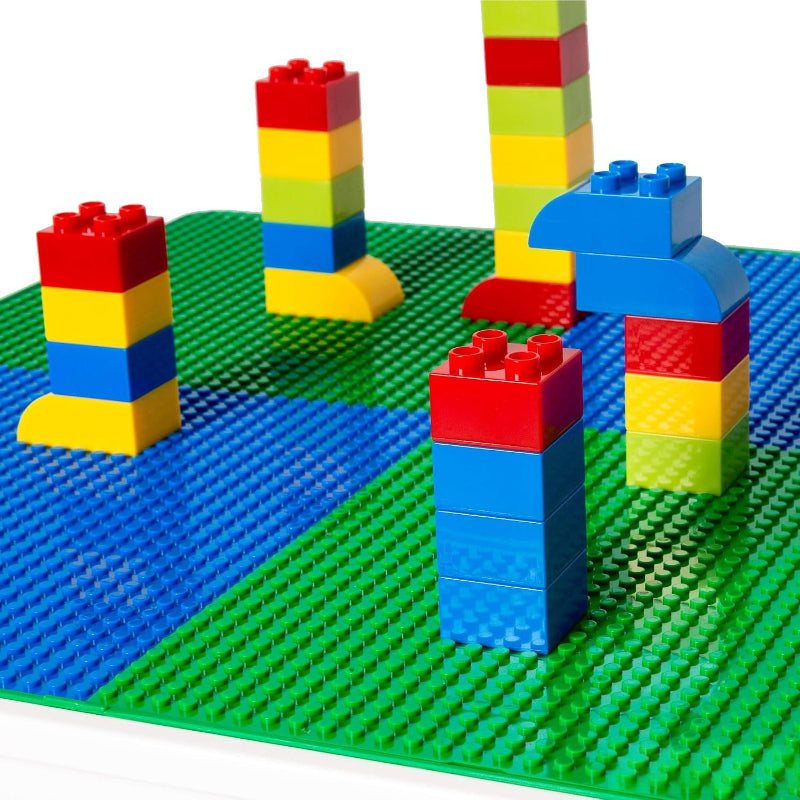 Blue‑Green 5‑in‑1 Kids Activity Table Set