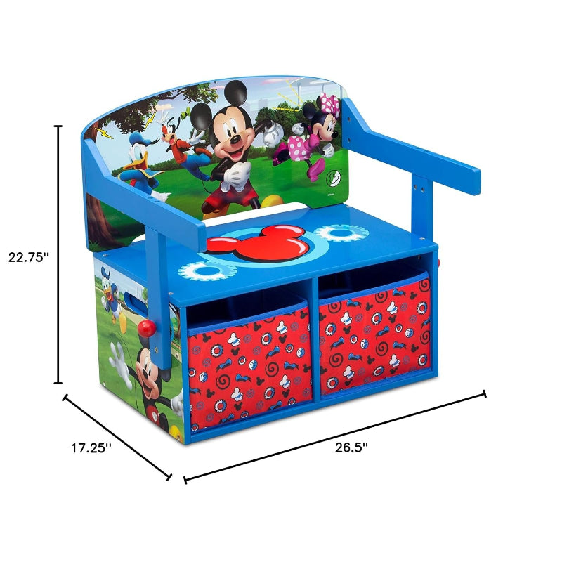 Mickey Mouse Convertible Kids Activity Bench