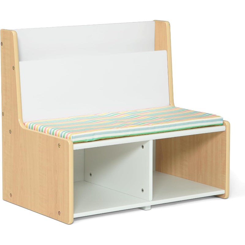 Pastel Kids Padded Reading Nook Bench
